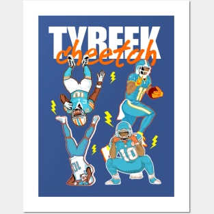 Cheetah miami Dolphins: tyreek hill Posters and Art